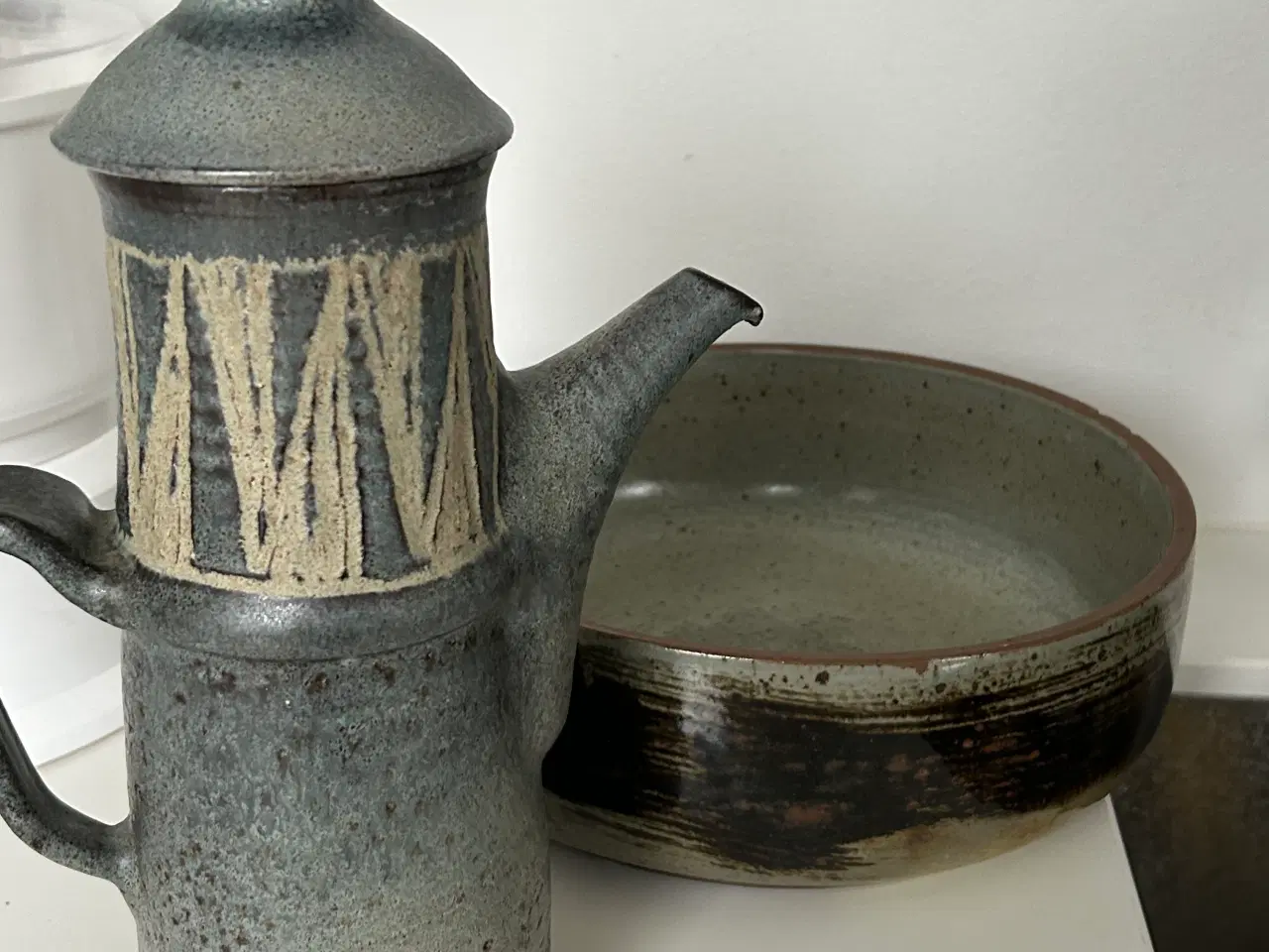 Billede 3 - Keramik kande +skål