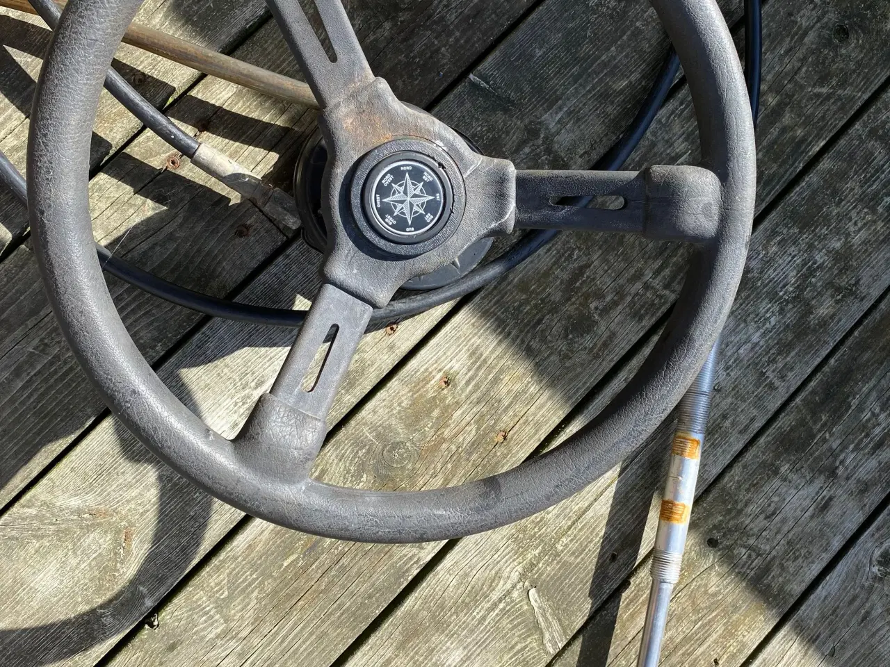 Billede 1 - Ratstyring med kabel