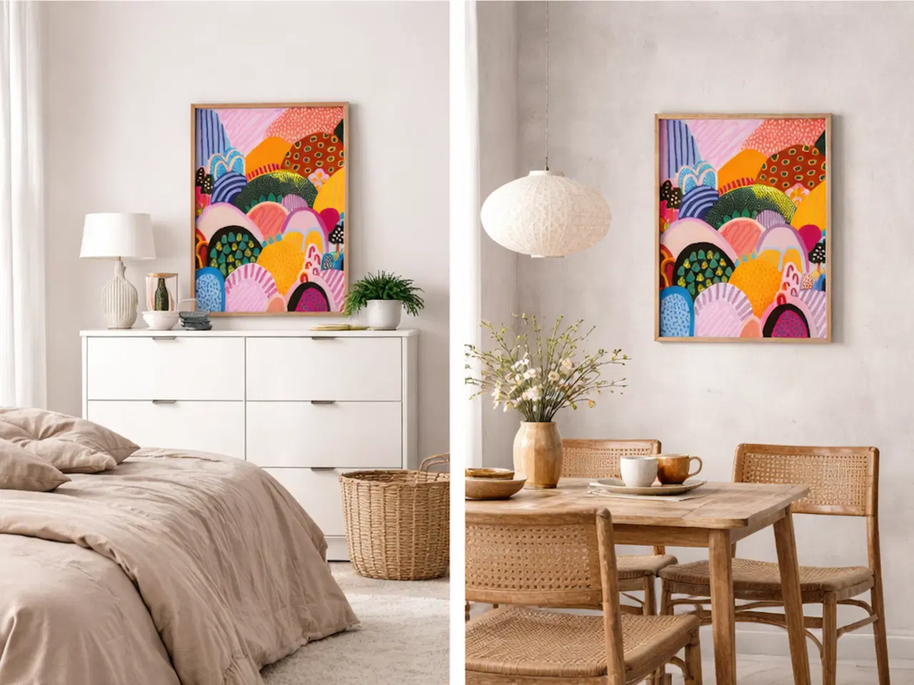 Billede 4 - Stort maleri 95 x 150 cm (Gratis levering)