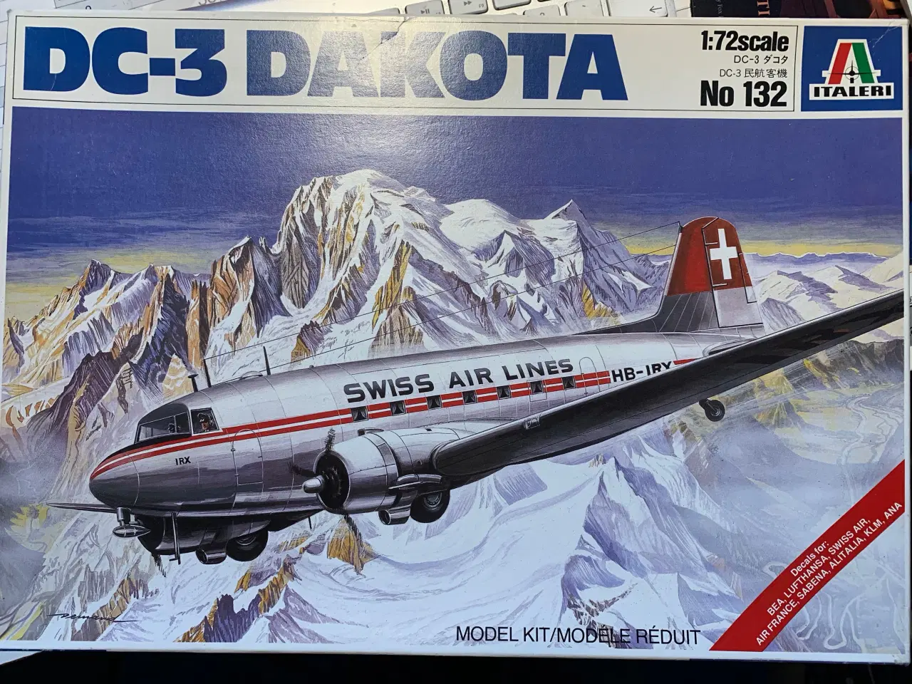 Billede 1 - Modelfly DC-3 DAKOTA