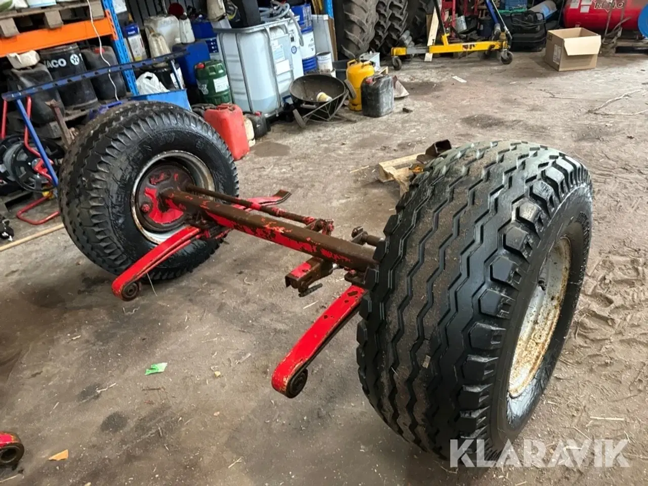 Billede 12 - Aksler med dæk - 2 stk