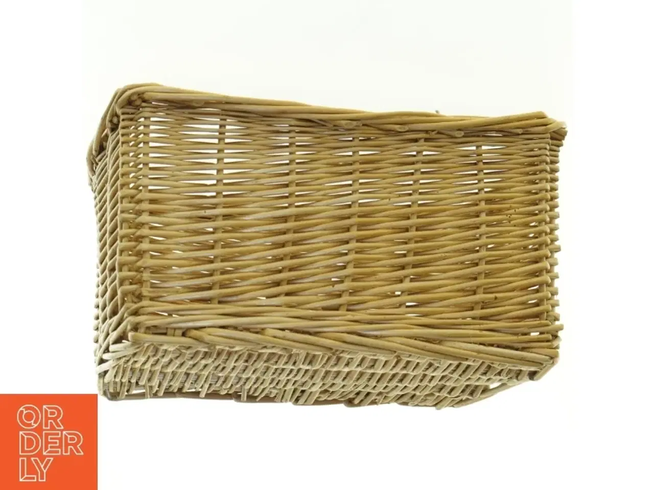 Billede 1 - Flettet opbevaringskurv (str. 20 x 15 cm)