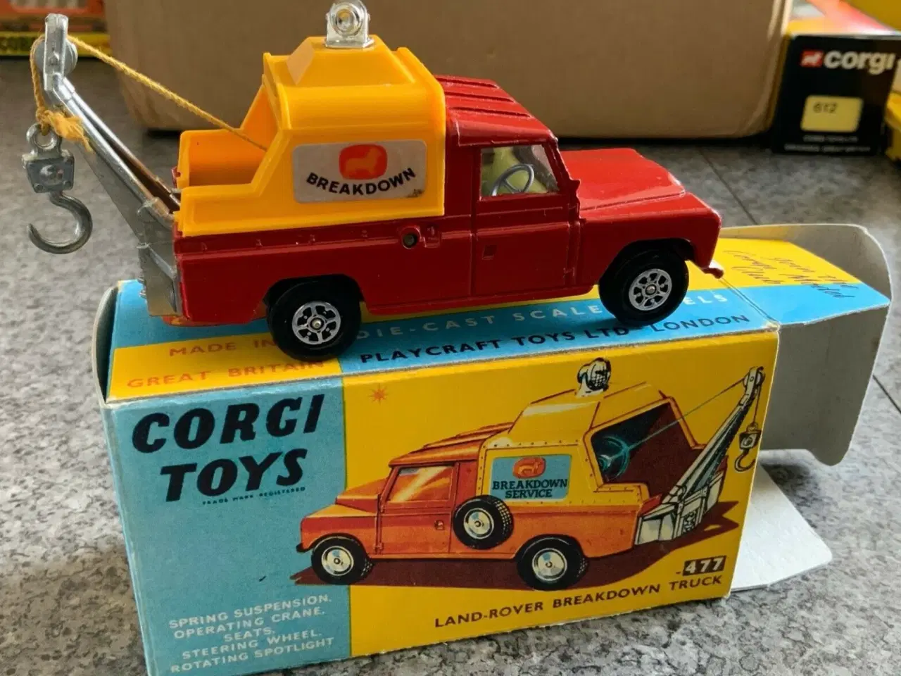 Billede 3 - Corgi Toys No. 477 Land Rover 109 W.B. Truck