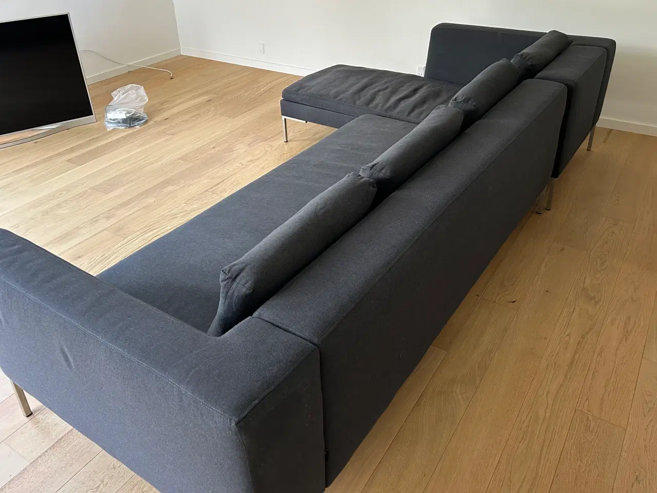Billede 4 - Sofa med chaiselong