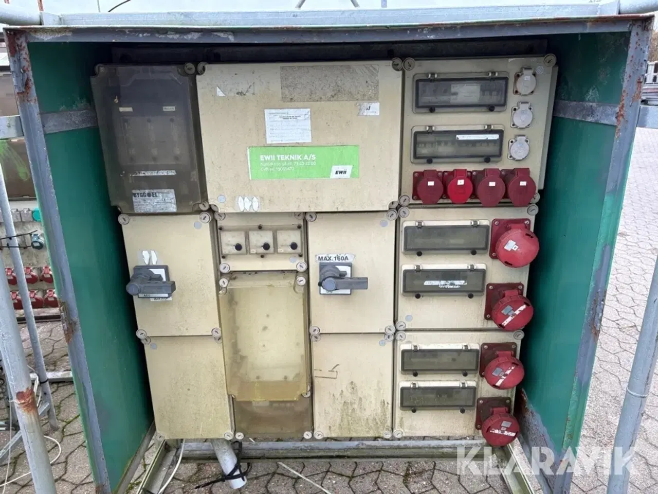 Billede 12 - Byggestrømstavler NST Bygge-el 5 styk