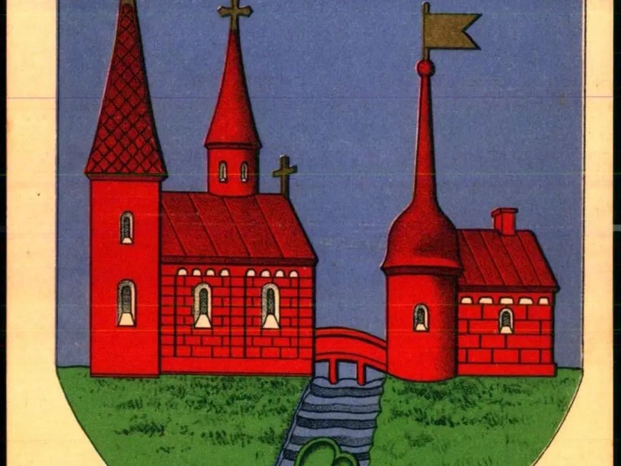 Billede 1 - Danske Byvaabner - Skelskør Byvaaben - Fritz Benzen 59 - Ubrugt