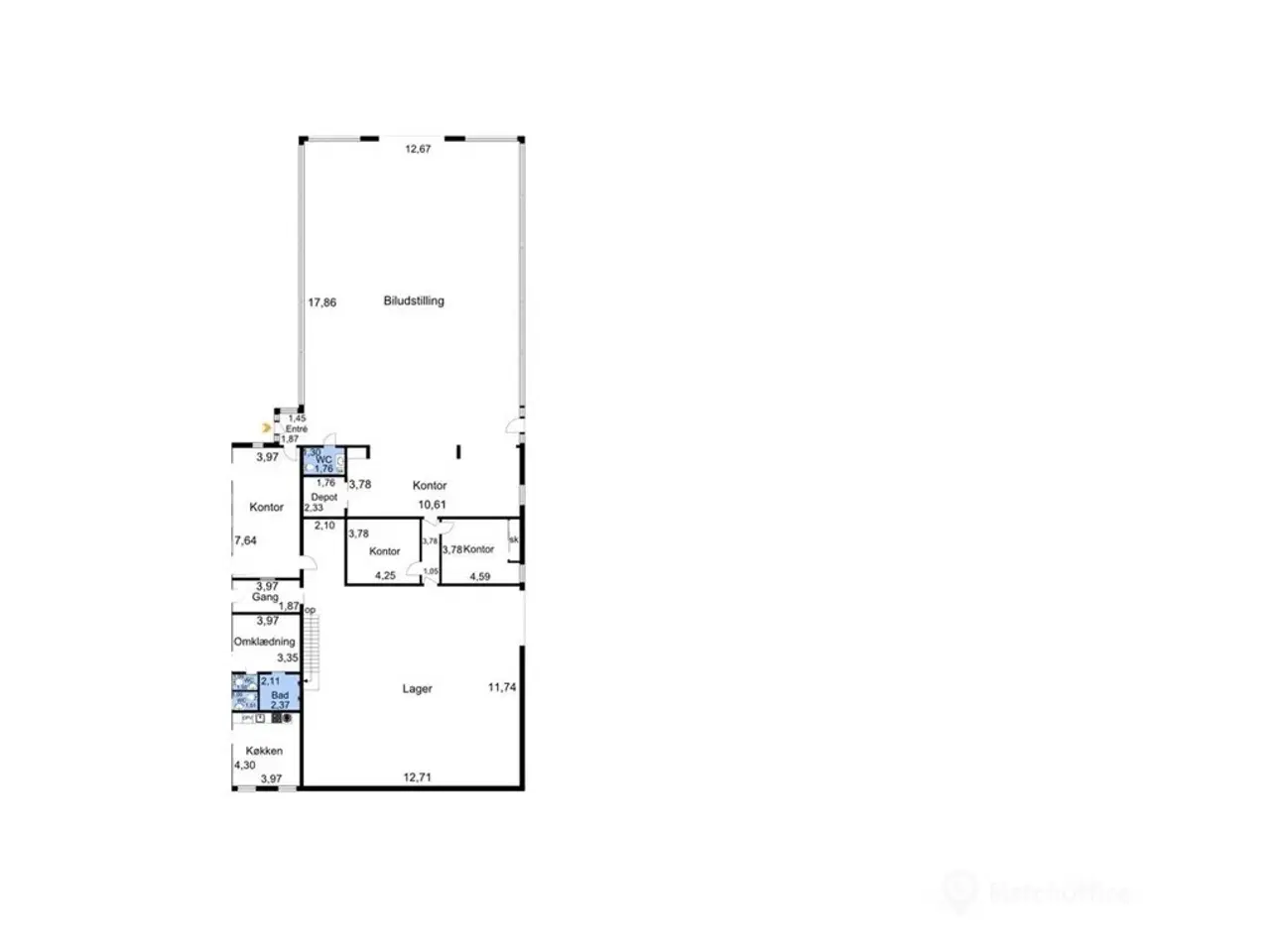 Billede 24 - Bilforretning med meget udenomsplads