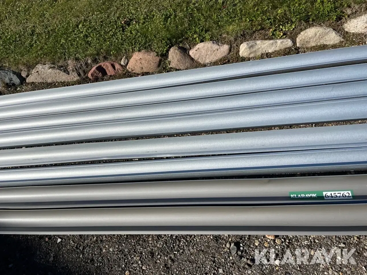 Billede 7 - Tagrender Plasmo Alu zink 9 stk