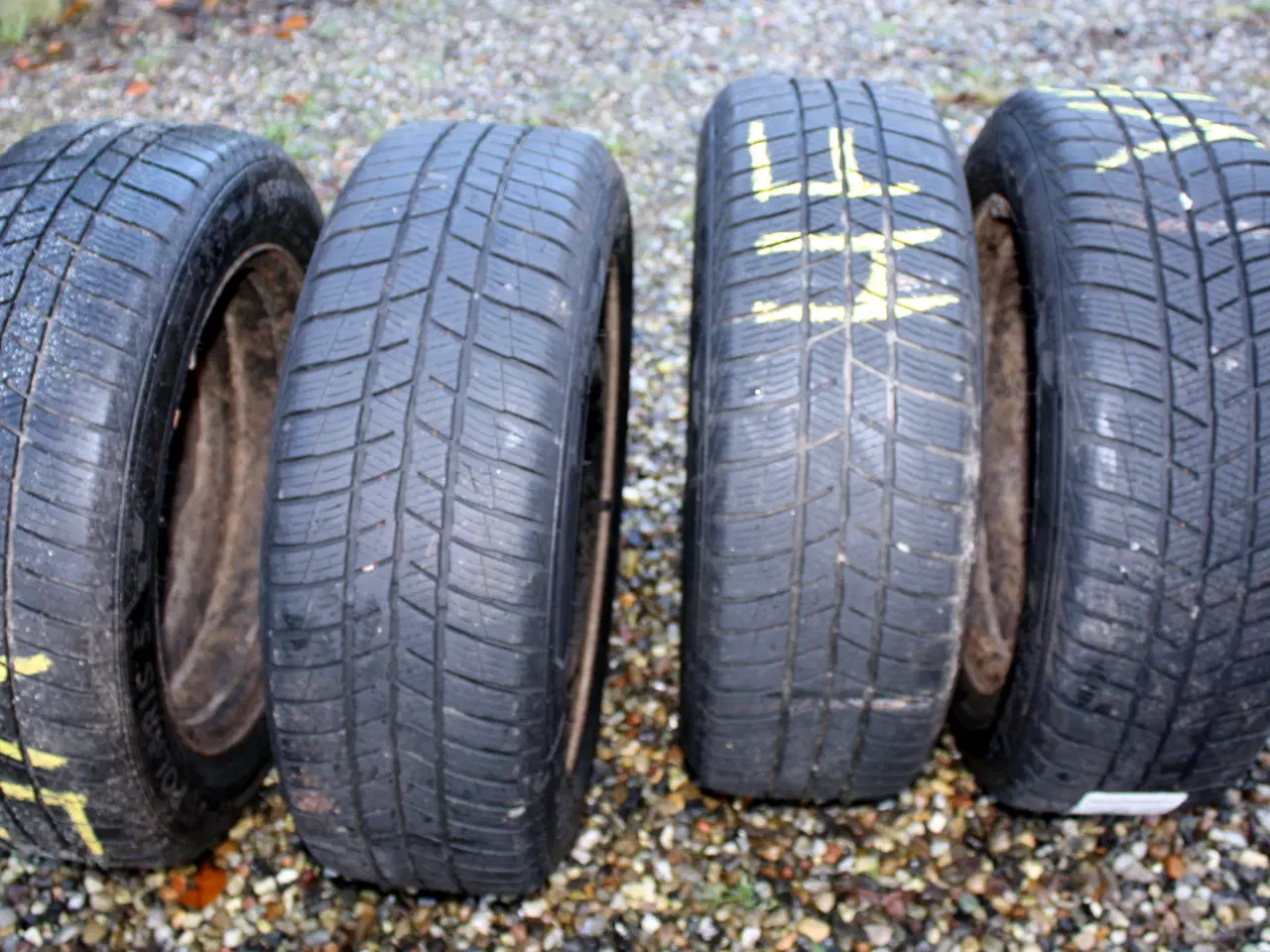Billede 1 - Vinterdæk på stålfælg