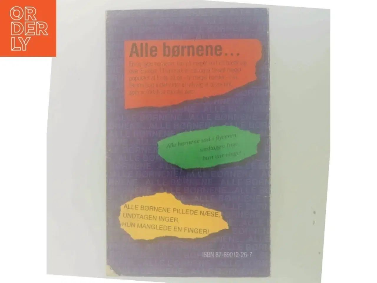 Billede 3 - Alle børnene - Nye barske børnerrim (Bog)