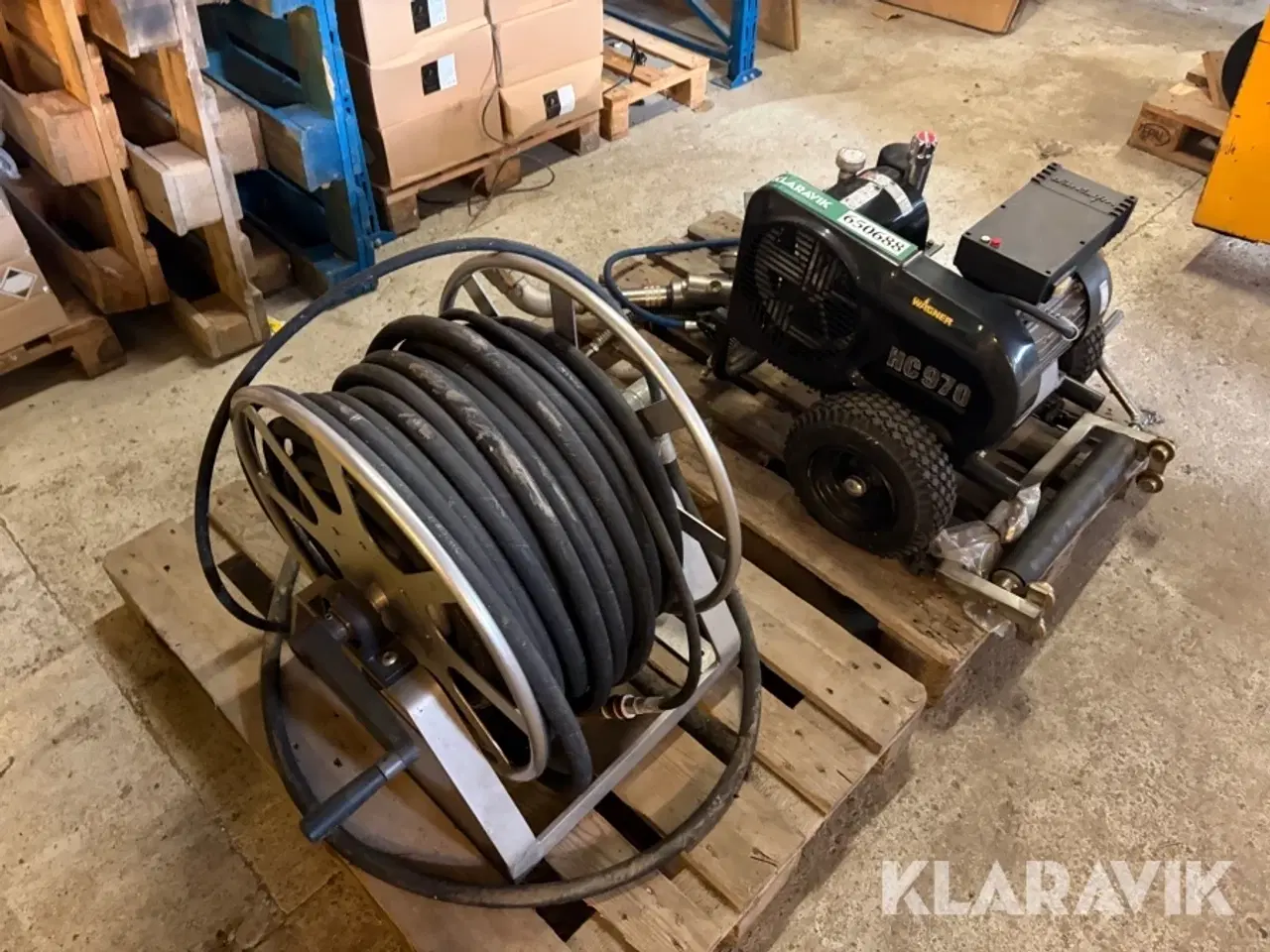 Billede 7 - Maler/spartelsprøjte Wagner HC970 med slangerulle