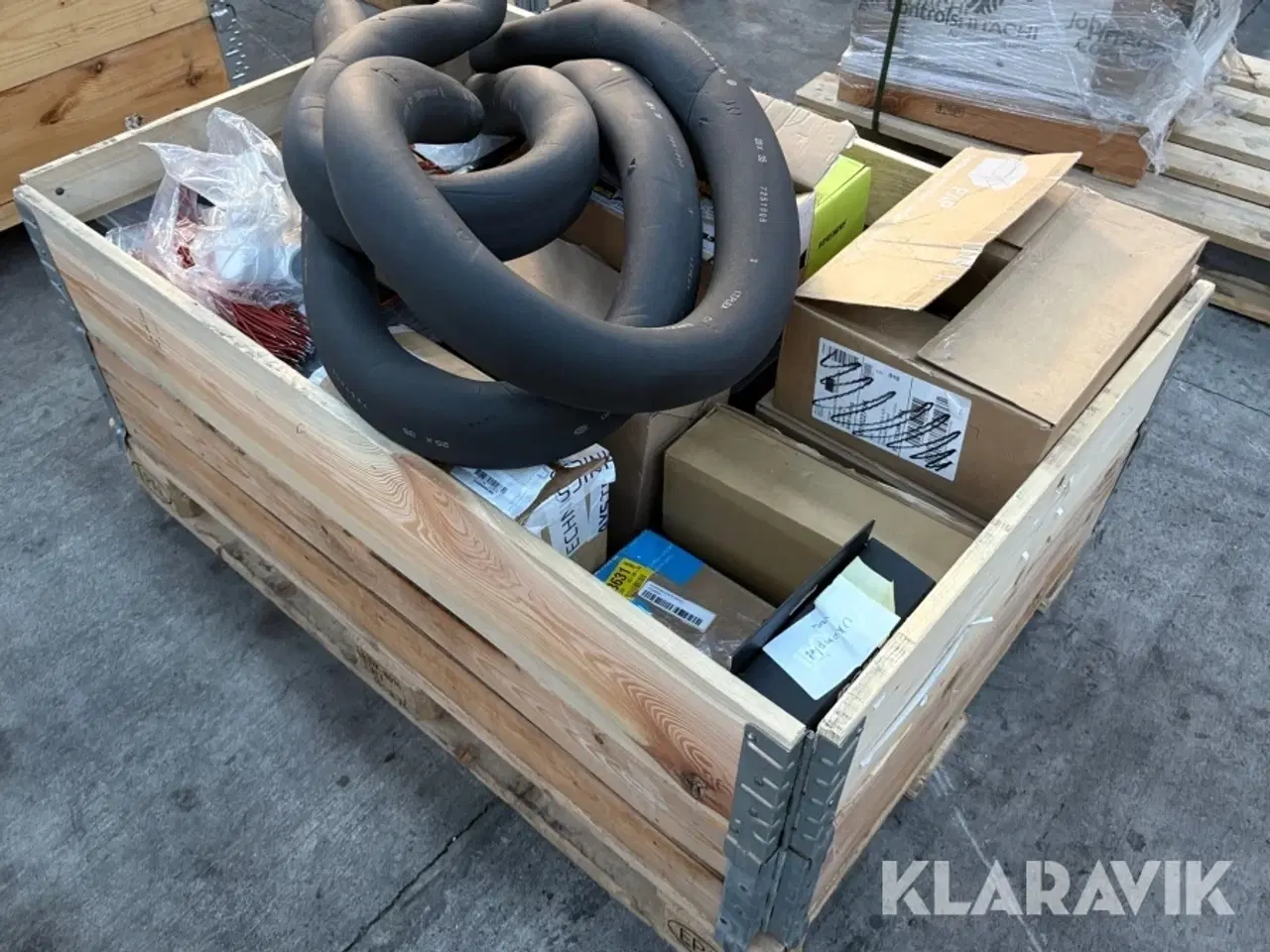 Billede 4 - Blandet lot bolte, hydraulikpresse, udendørs intercom og andet