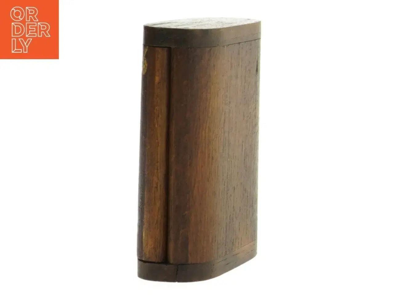 Billede 3 - Teak Træboks med Thai Buddha udskæringer (str. 11,5 cm)