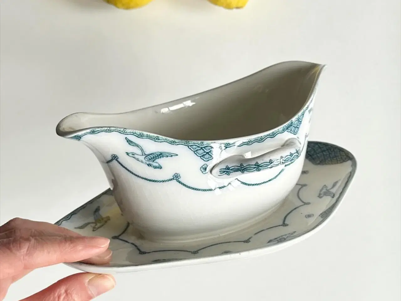 Billede 6 - Gustavsberg Øresund, patineret sovseskål