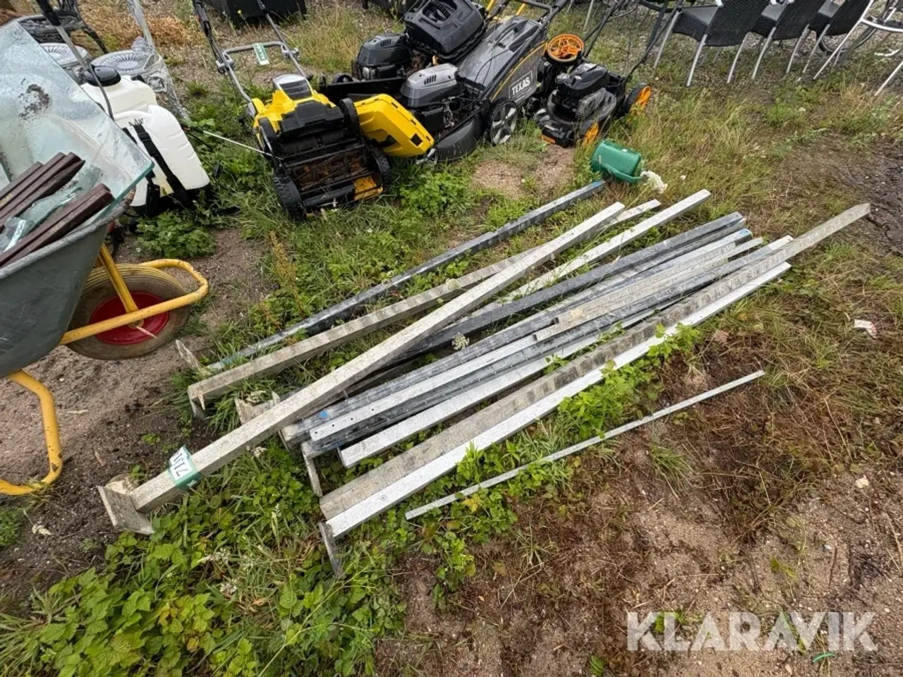 Billede 1 - Metalstolper