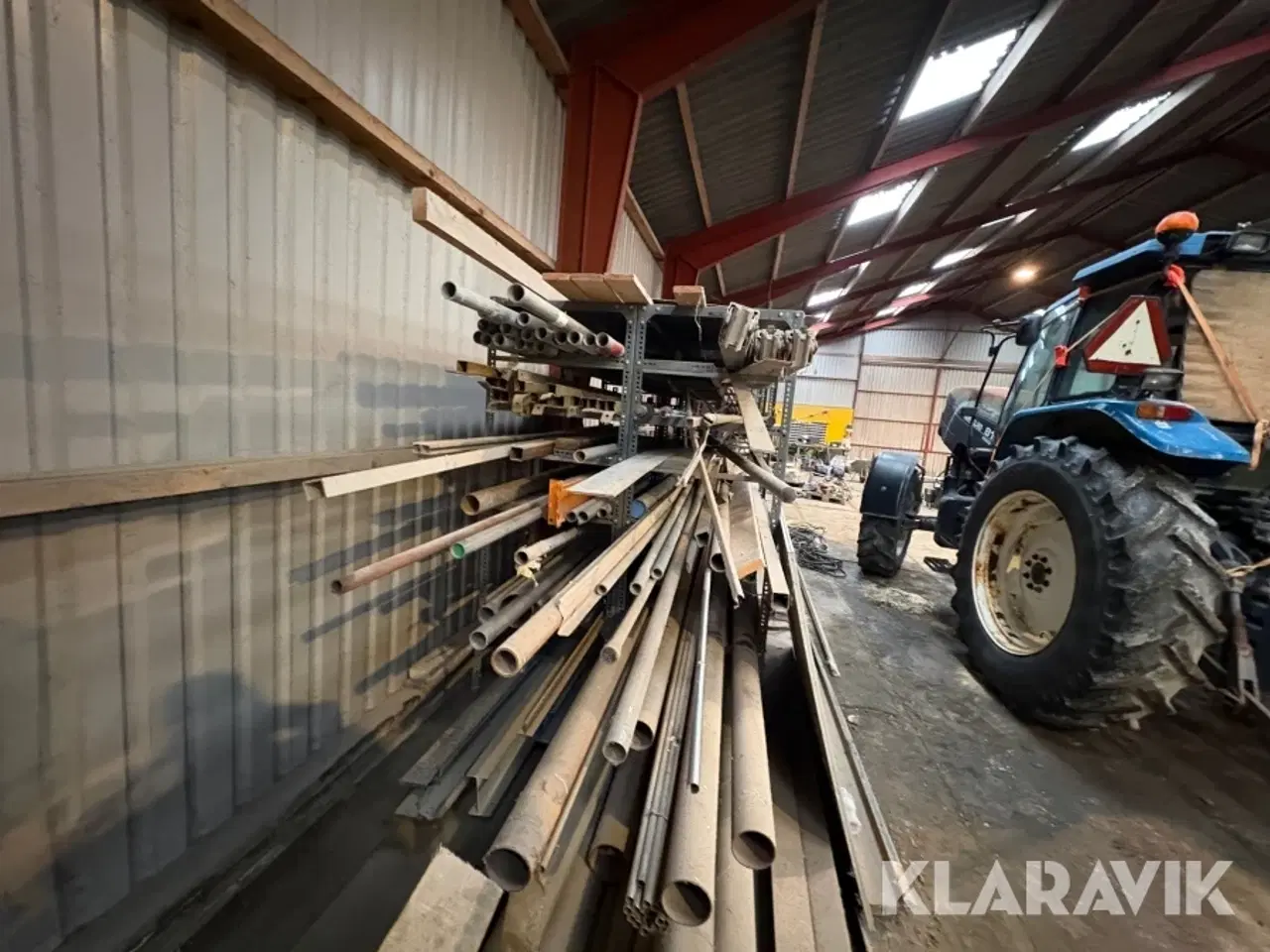 Billede 11 - Stålreoler med indhold 6 styk