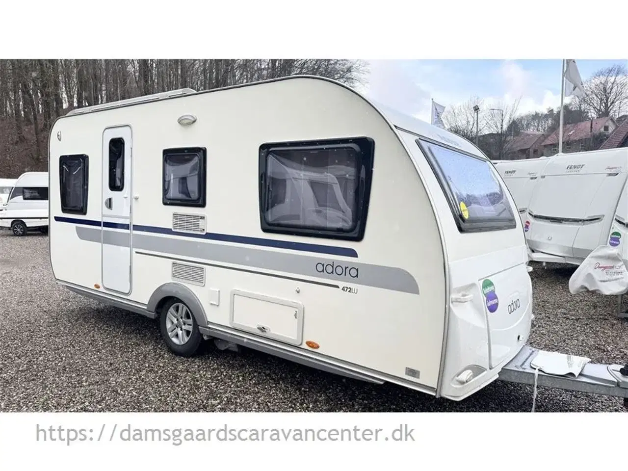 Billede 2 - 2011 - Adria Adora 472 LU Enkeltsenge-Lamel-Gulvtemp.-Mover-Telt