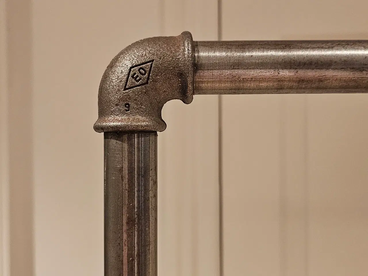 Billede 3 - Håndlavet tøjstativ i 3/4 tommer vandrør