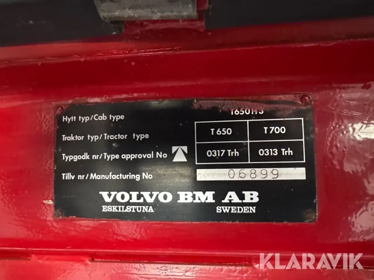Billede 8 - Veteran Traktor Volvo BM 700 Turbo