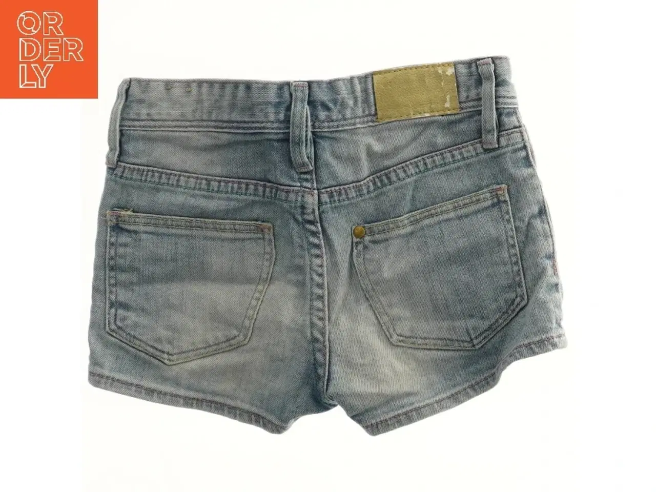 Billede 2 - Jeans Shorts med Dekoration (str. 122)
