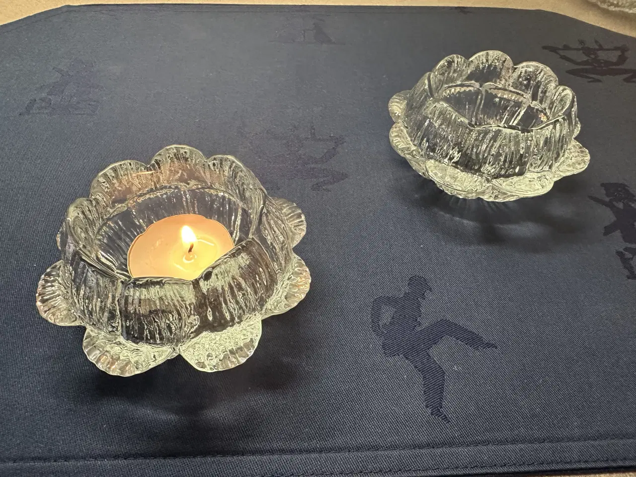 Billede 10 - Holmegaard Åkande Fyrfads lysestager 