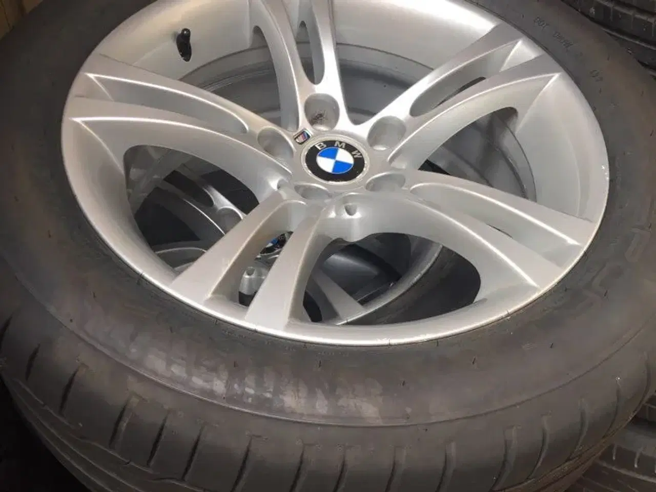 Billede 1 - BMW originale M5 Alu-fælge m/ Dunlop dæk