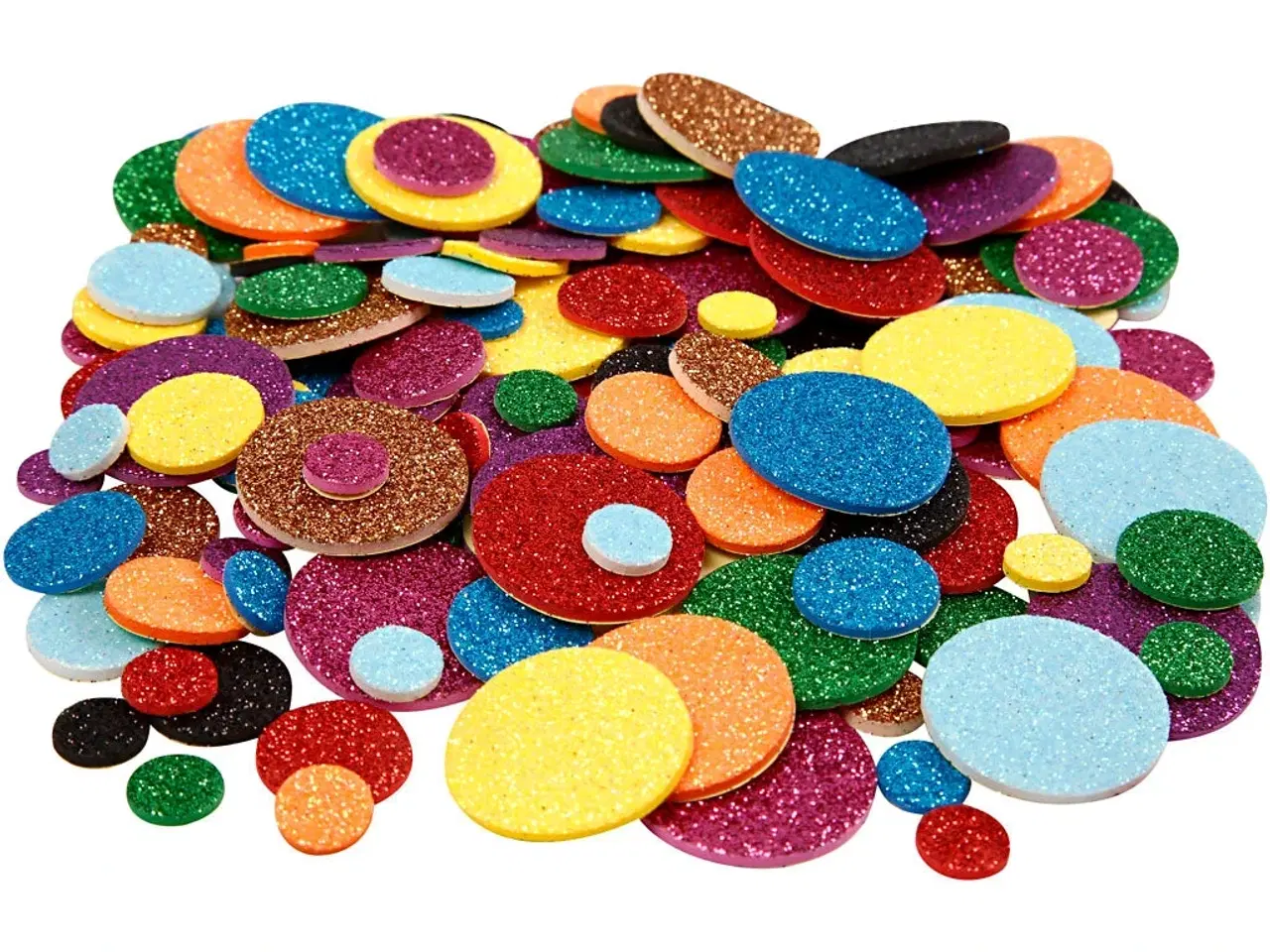 Billede 1 - Mosgummicirkler, diam. 12+20+32 mm, 1000ass./ 1 pk.