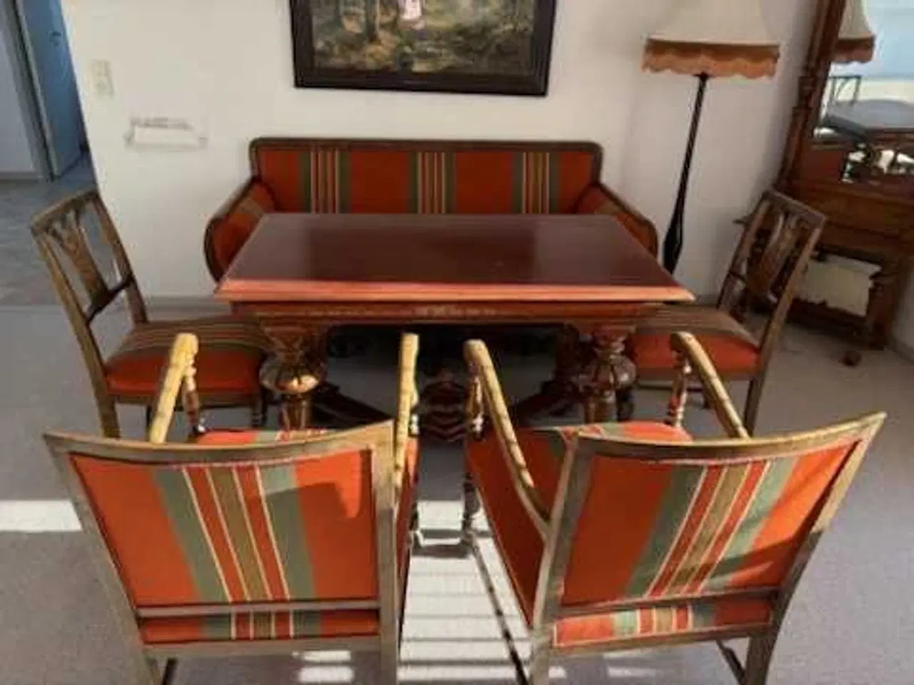 Billede 3 - Sofa, stole, bord og spejl 
