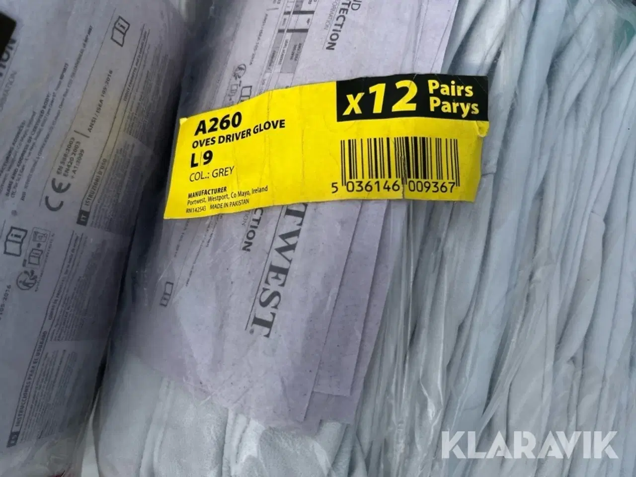 Billede 6 - Arbejdshandsker/svejseærmer Portwest - Lot