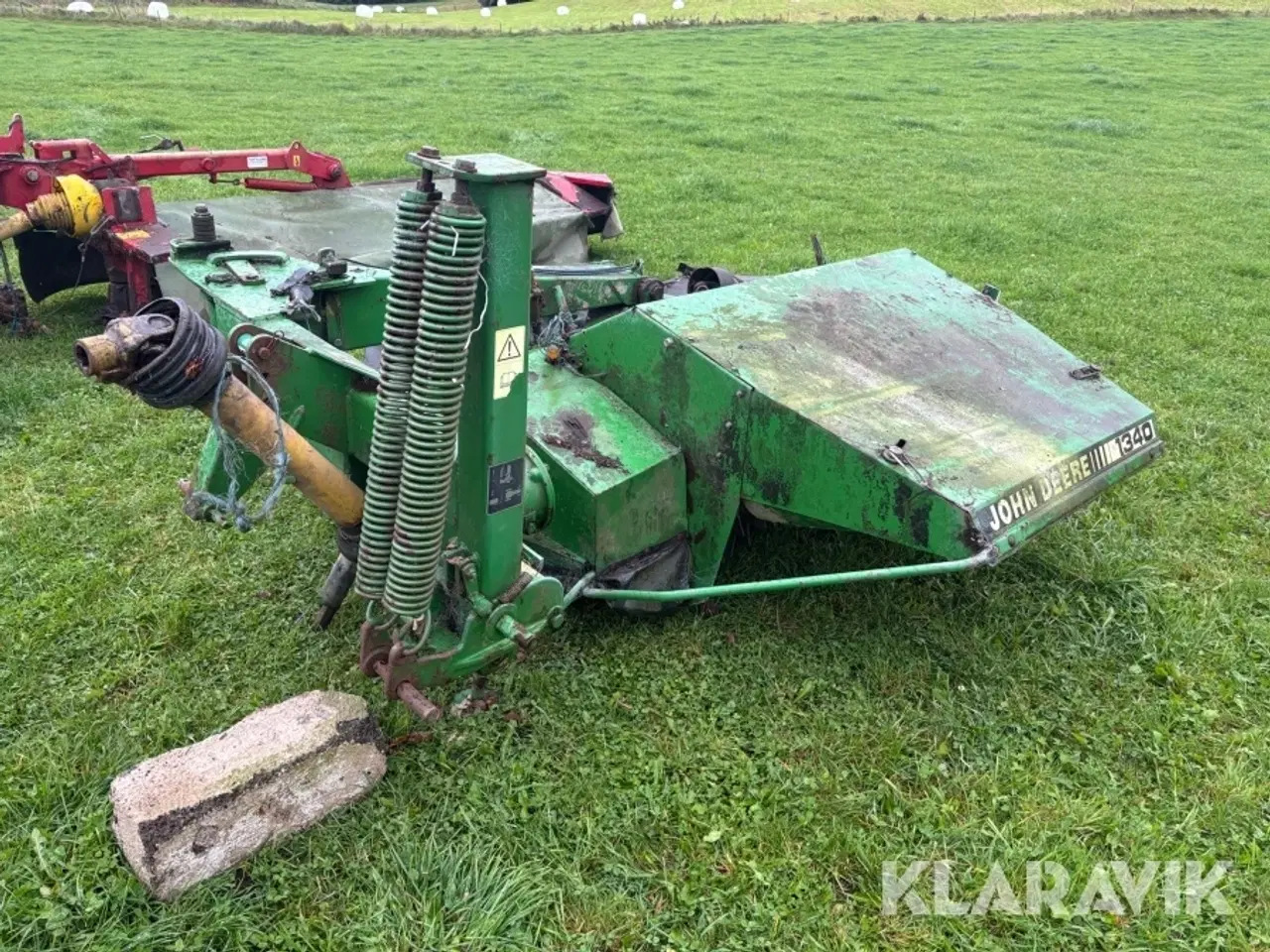 Billede 1 - Skivehøster med kramper JOHN DEERE 1340