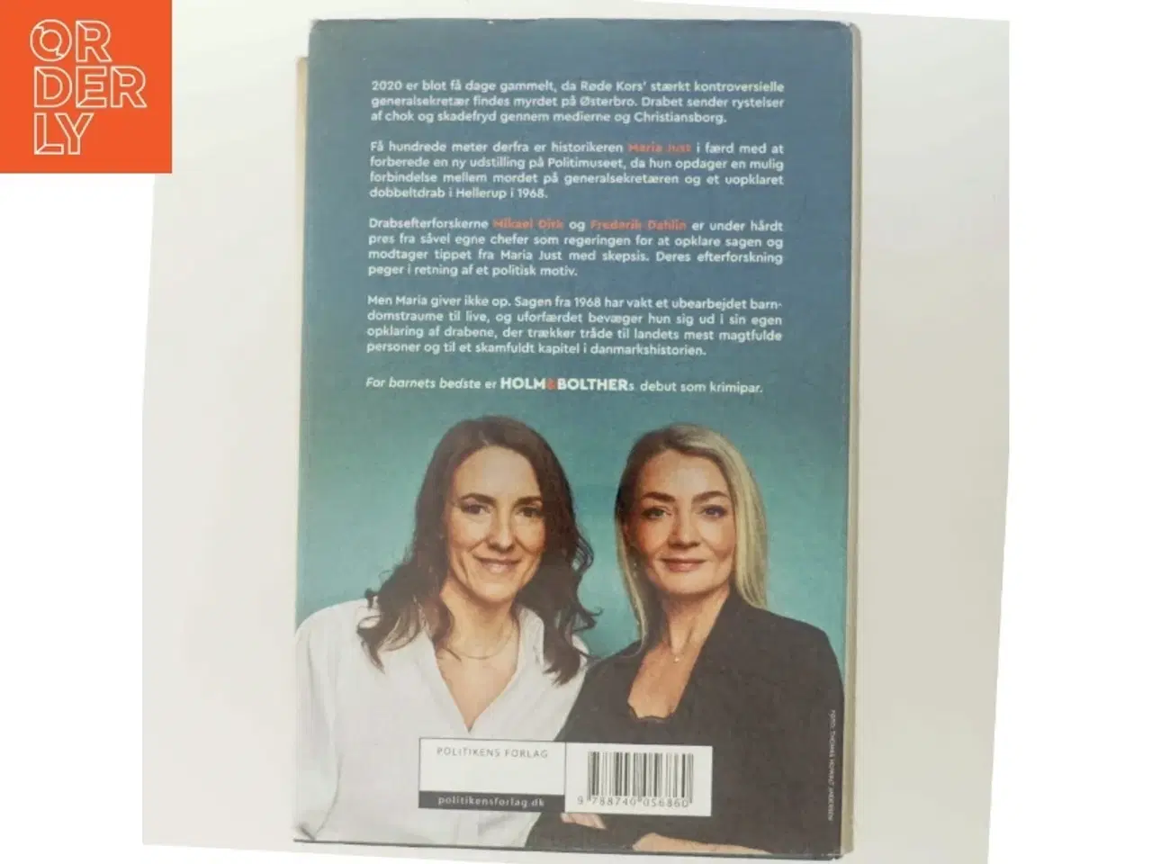 Billede 3 - For barnets bedste : krimi af Line Holm (Bog)