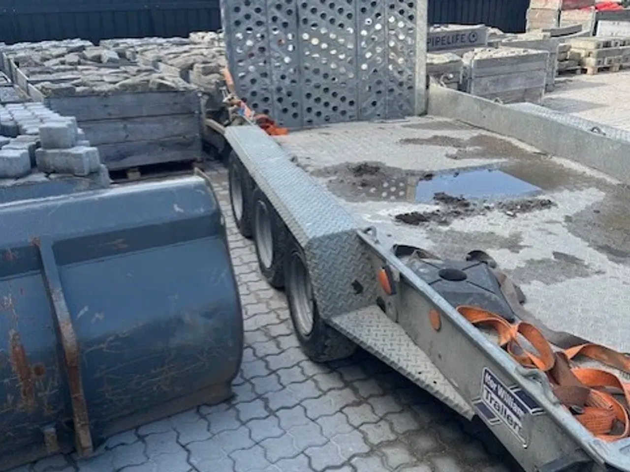 Billede 3 - IFOR Williams Maskintrailer 2 akslet