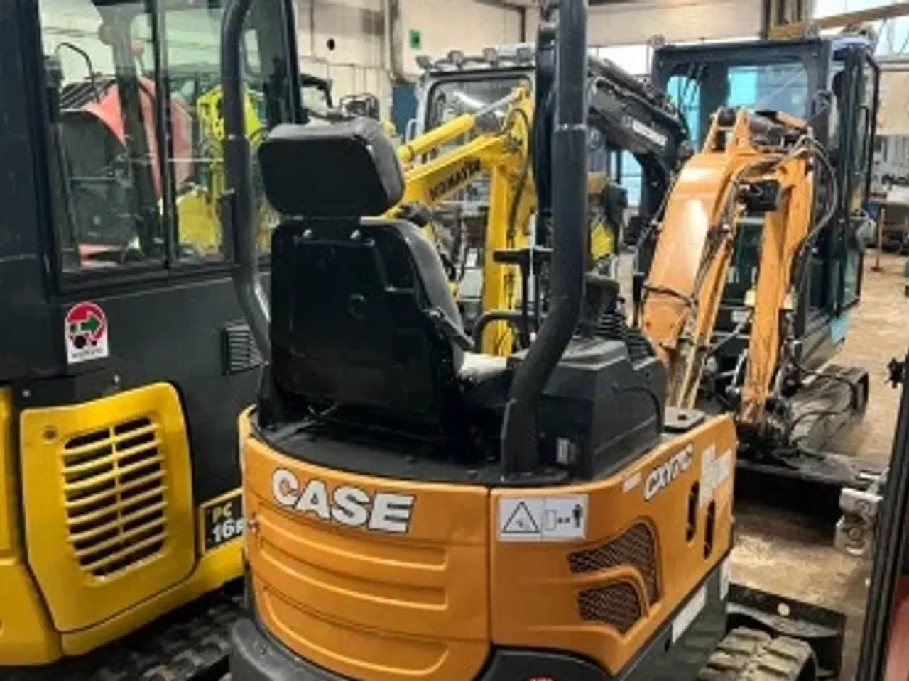 Billede 2 - CASE CX17C - 1.800 kg. Minigraver / 3 skovle