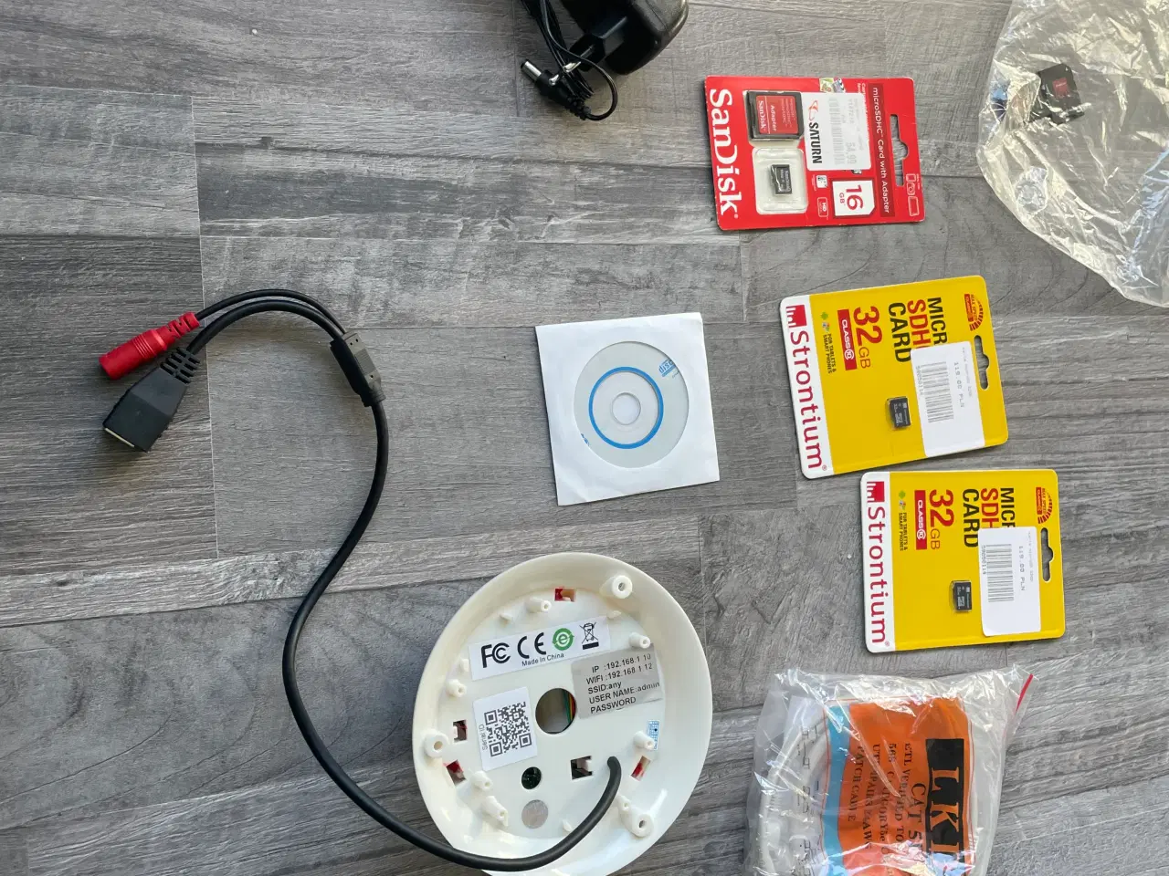 Billede 2 - røgalarm kamera med wifi