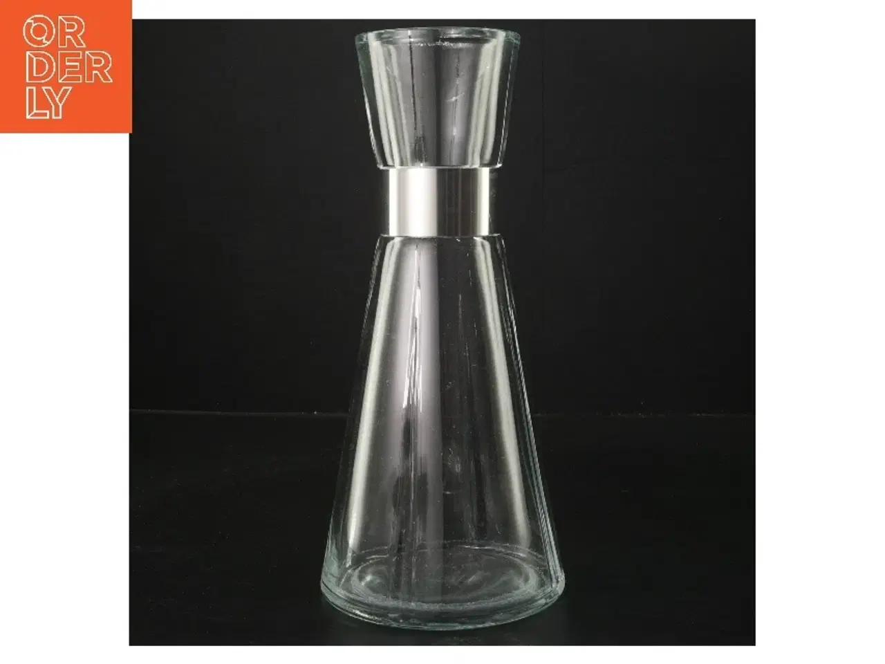 Billede 1 - Glaskaraffel fra Rosendahl (str. Ø 7,5 cm længde 26 cm)