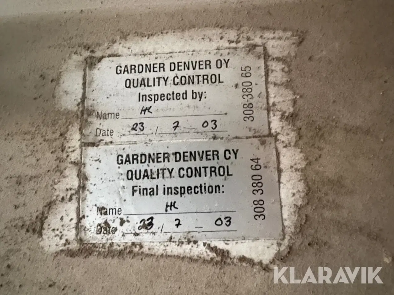 Billede 9 - Kompressorer Electric - saver vs Gardner Denver med lufttank