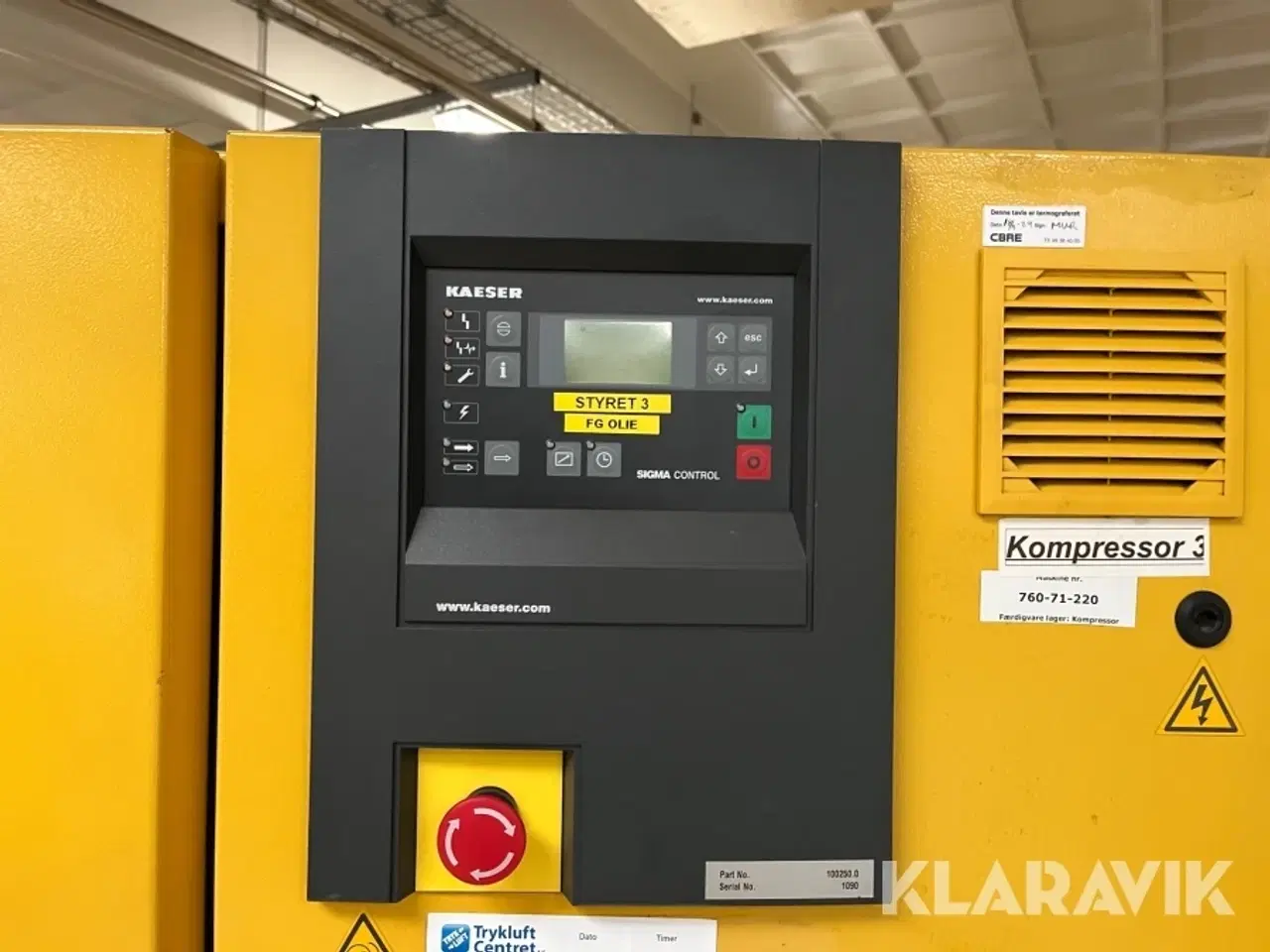 Billede 5 - Skruekompressor Kaeser BSD 62