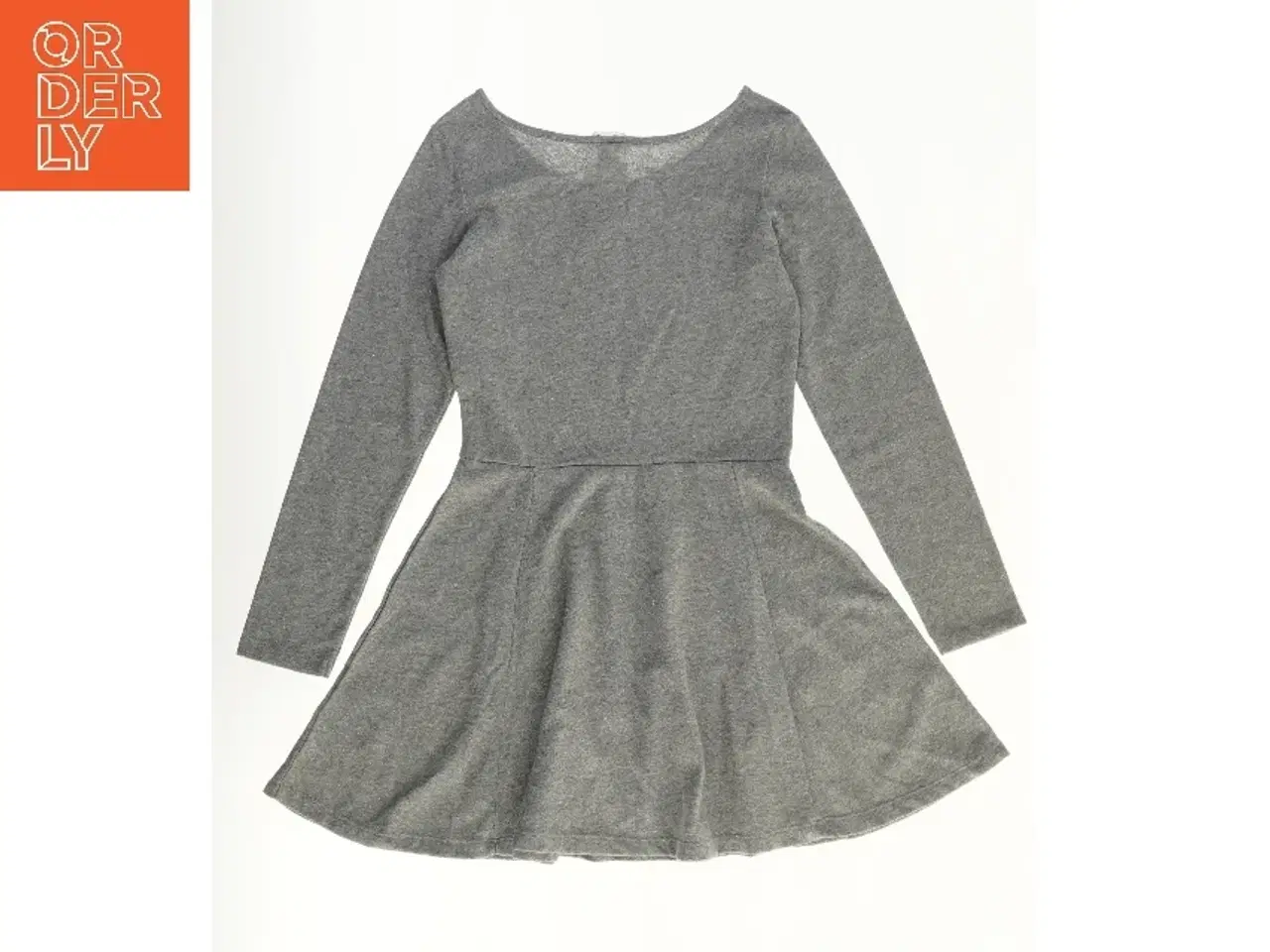 Billede 2 - Grå kjole med lange ærmer fra H&M (str. 158)