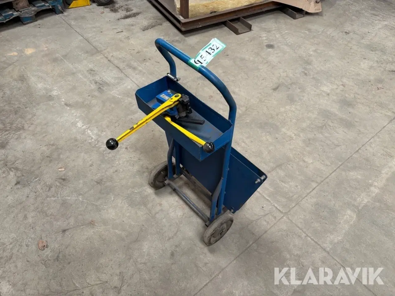 Billede 5 - Båndstrammervogn Cyklop Qpf til stålbånd