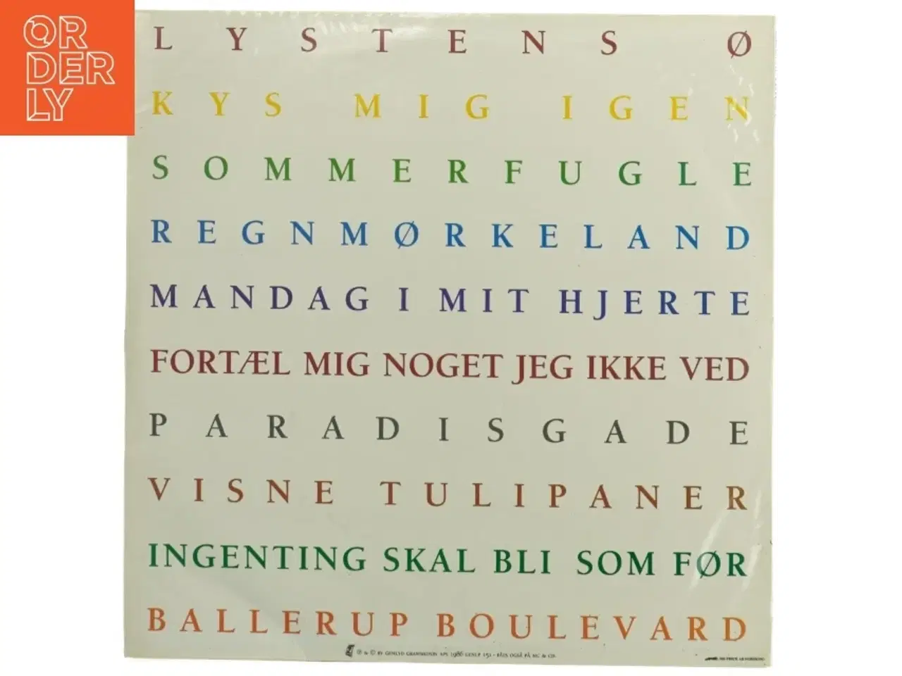 Billede 3 - Elisabeth LP &#39;Lystens ø&#39; (str. 31 x 31 cm)