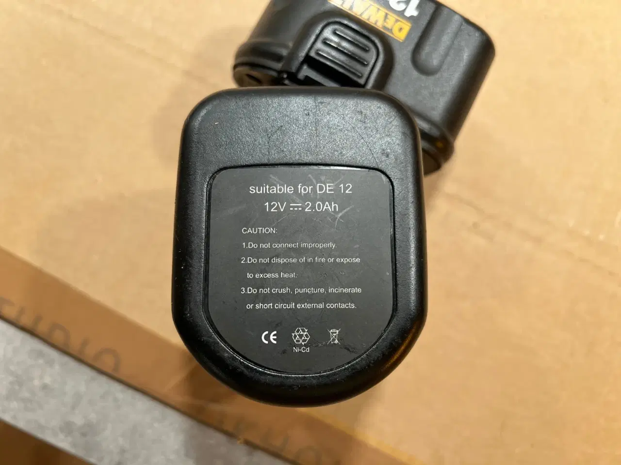 Billede 4 - DeWalt DE9075 + 1 stk. kompatibelt batteri