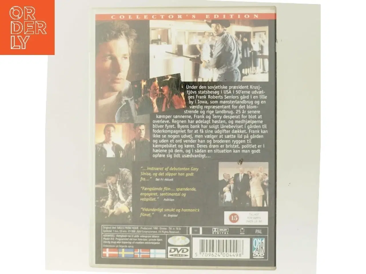 Billede 3 - Miles from home med Richard Gere (DVD)