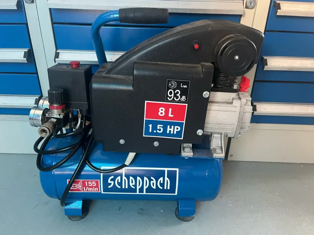 Billede 1 - Scheppach kompressor HC08 1.5HK 8L