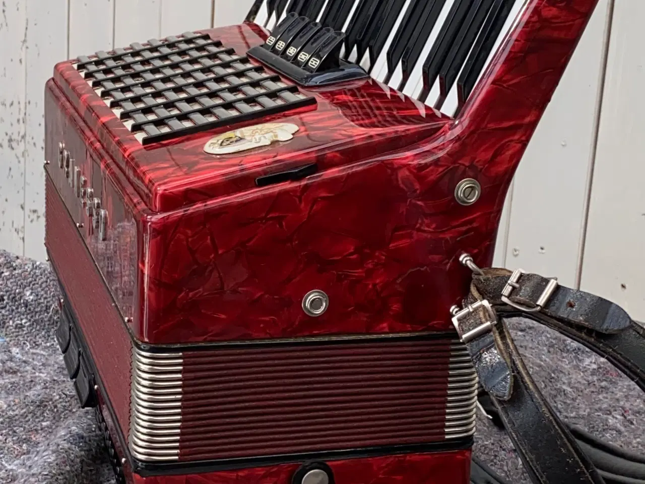 Billede 8 - Granesso harmonika – vintage rød perlemor, sælges 