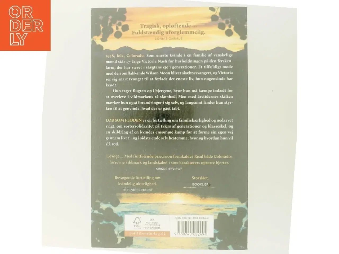 Billede 3 - Løb som floden : roman af Shelley Read (Bog)