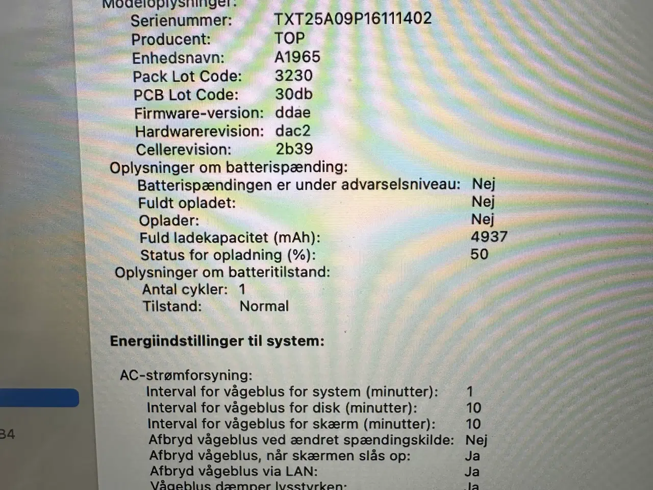 Billede 8 - MacBook Air 13” 2019 Space Grey(nyt batteri)