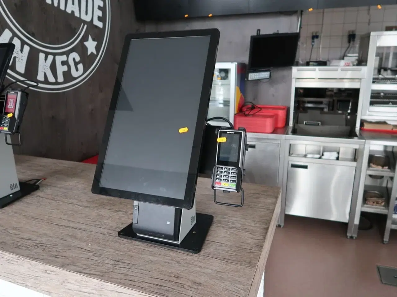 Billede 1 - All-in-one touch computer ELO ESY22i5 med bonprinter samt dankortterminal