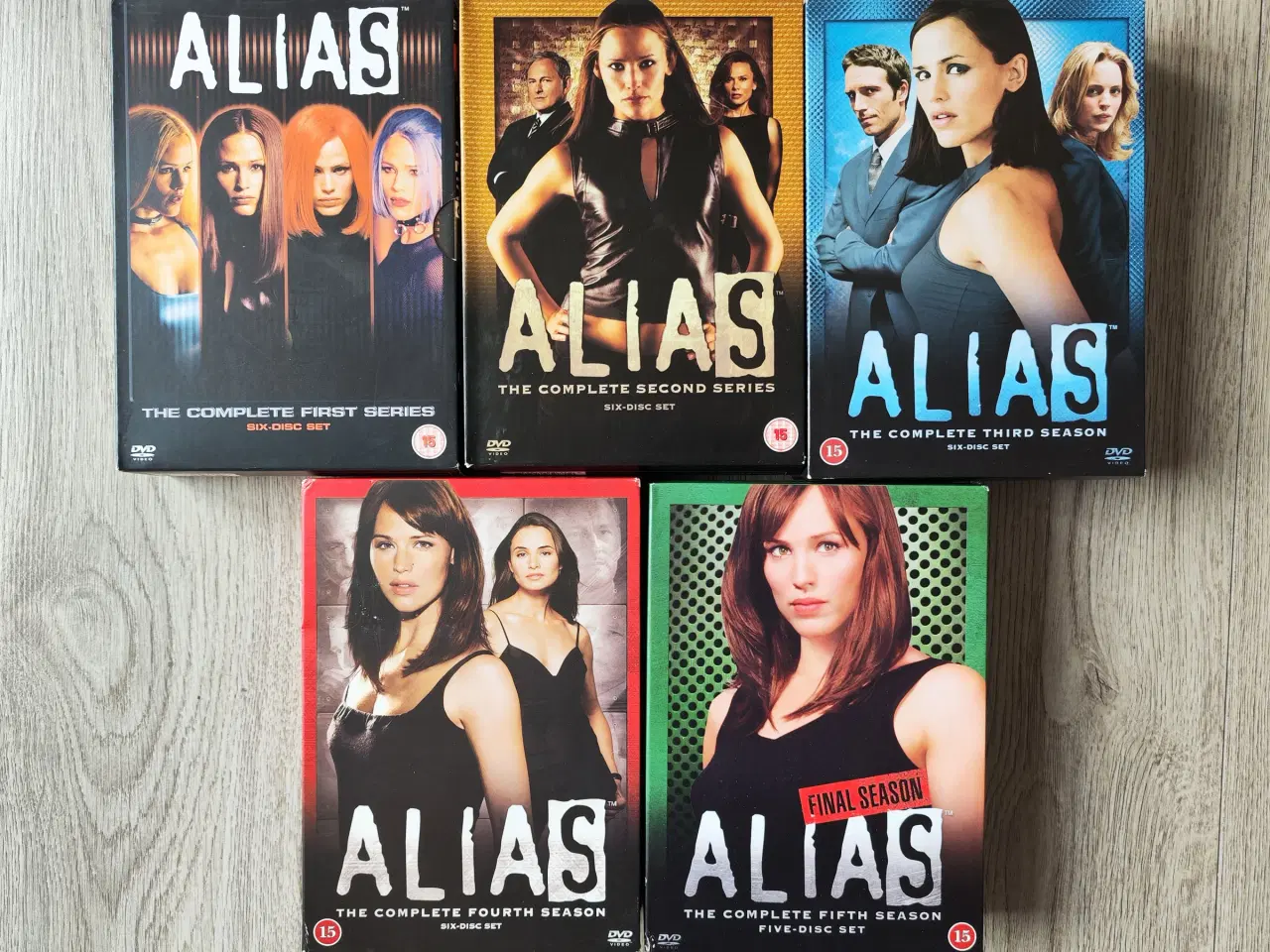 Billede 1 - DVD Alias - sæson 1-5 