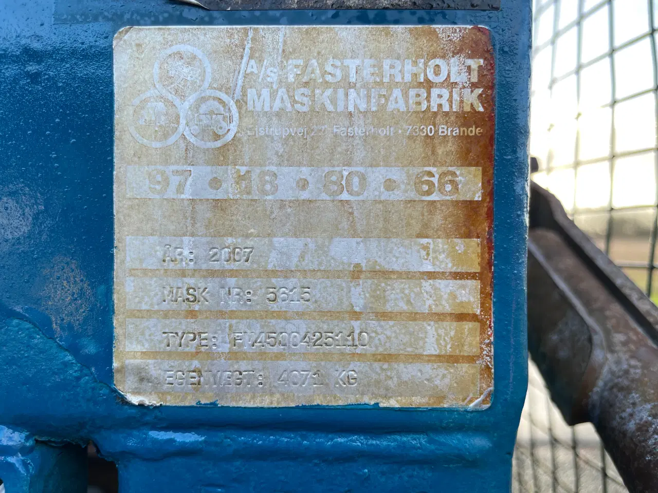 Billede 9 - Fasterholt FM 4500