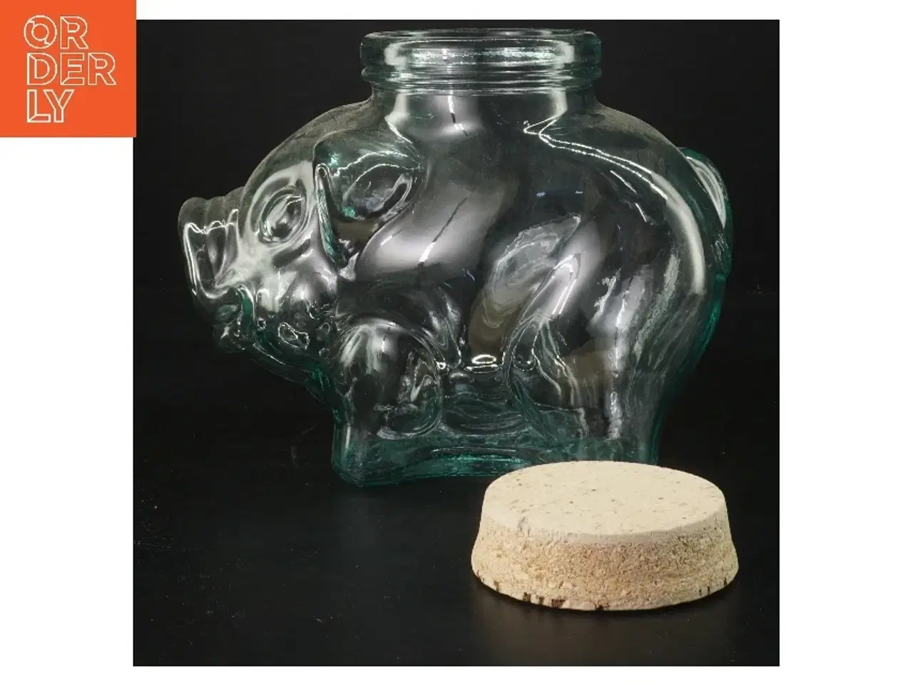 Billede 4 - Glasbeholder formet som en elefant (str. 24 cm)
